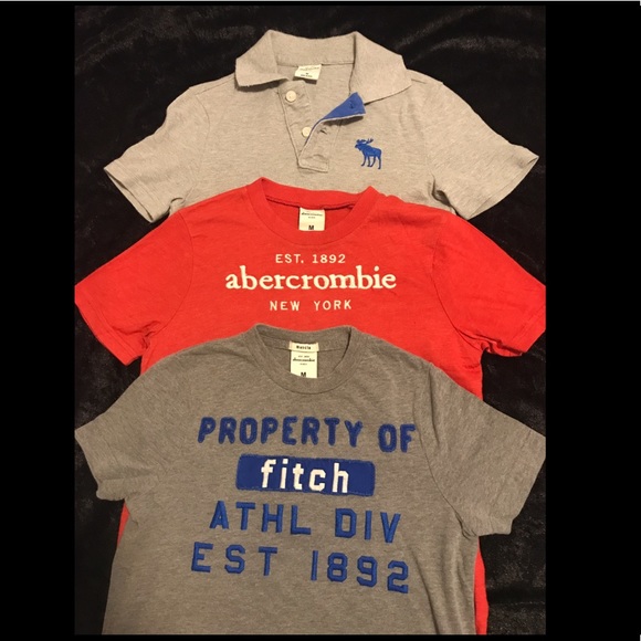 abercrombie kids Other - 3 Abercrombie shirts for Boys size M
